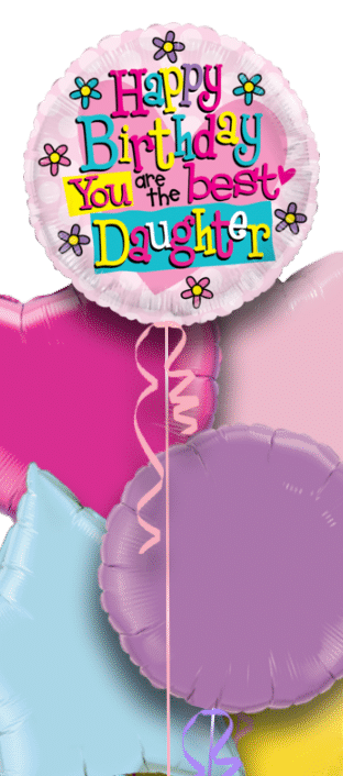 Best Daughter Birthday Balloon