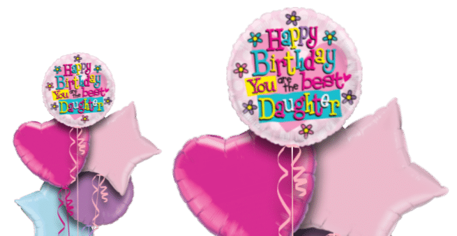 Best Daughter Birthday Balloon