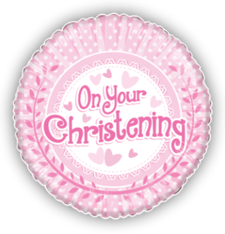 On Your Christening Pink Dots