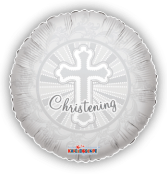 Silver Christening Cross