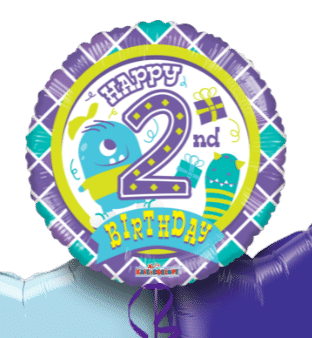 2nd Birthday Boy Balloon