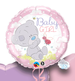 Baby Girl Tatty Teddy Balloon