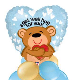 Get Well Hug Balloon