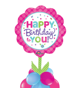 Birthday Giant Flower Balloon