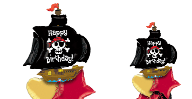 Birthday Pirate Ship Balloon
