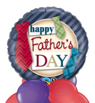 Fathers Day Ties Balloon