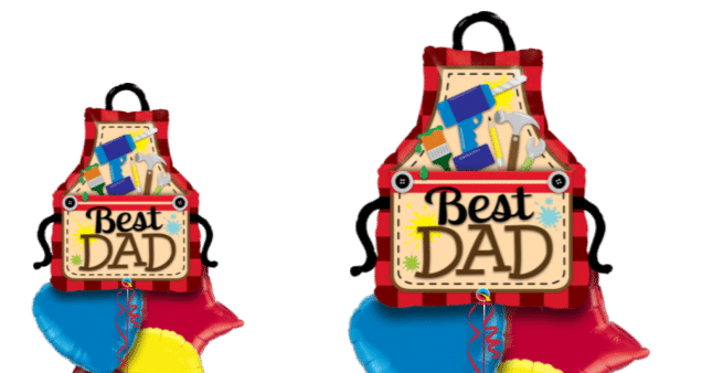 Best Dad Tool Apron Balloon