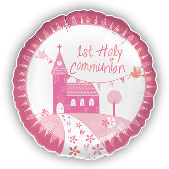 1st Holy Communion Pink