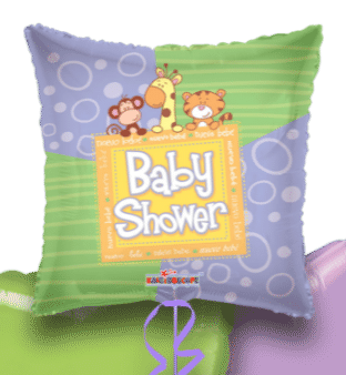 Baby Shower Baby Animals Balloon