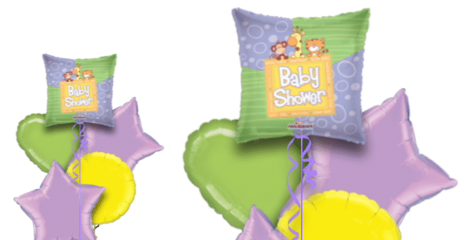 Baby Shower Baby Animals Balloon