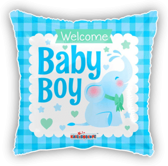Elephant Welcome Baby Boy