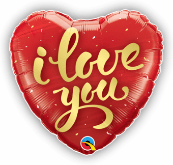 I Love You Gold Script
