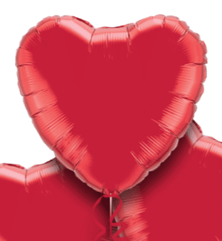 Red Heart Balloon