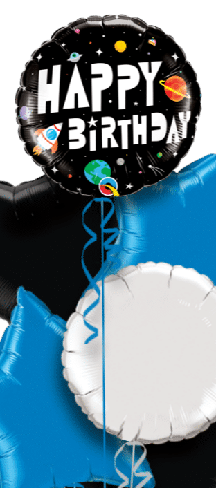 Birthday Spaceman Balloon
