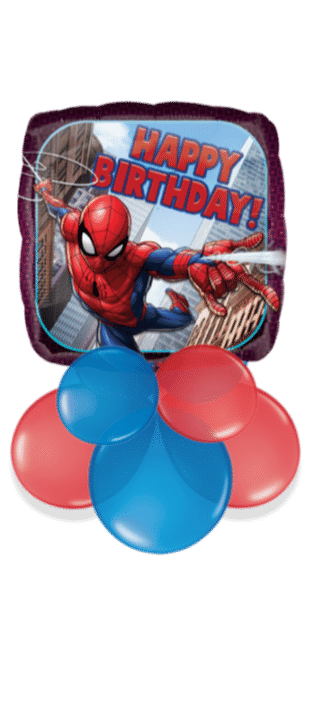 Spiderman Happy Birthday Balloon