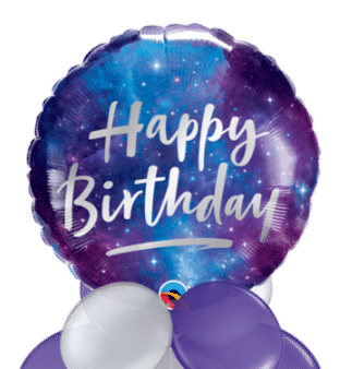 Birthday Galaxy Balloon