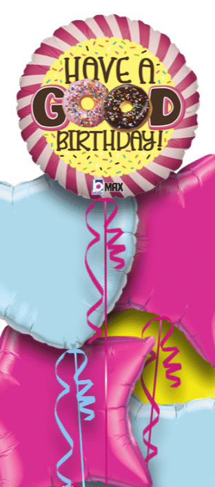 Good Donut Birthday Balloon