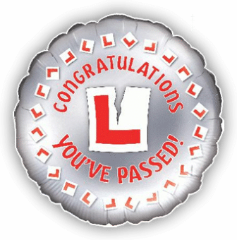 Congratulations Passed Driving Test