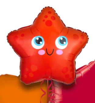 Cute Starfish Balloon
