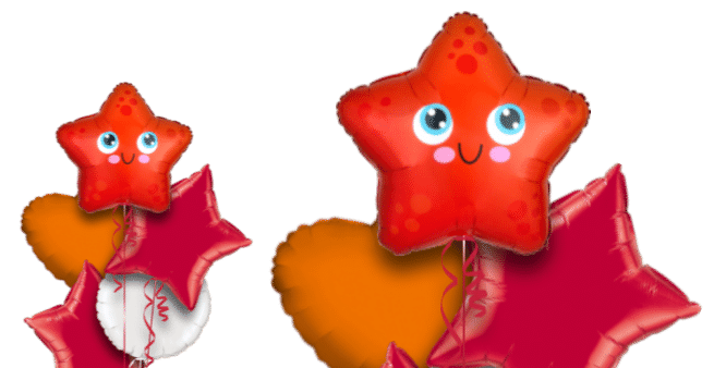 Cute Starfish Balloon