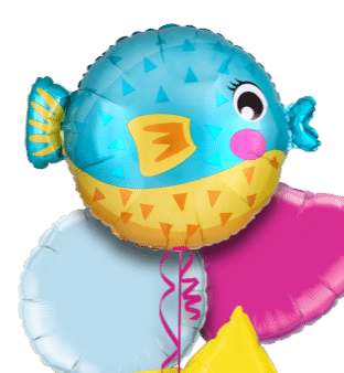 Cute Puffer Fish Balloon