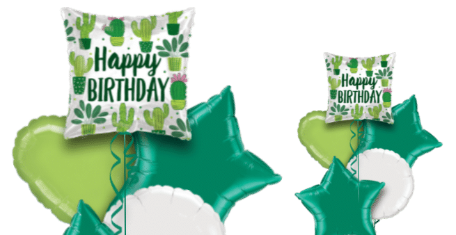 Birthday Cactus Balloon