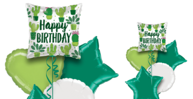 Birthday Cactus Balloon