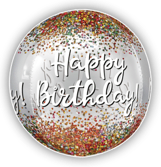 Happy Birthday Sparkle Orbz