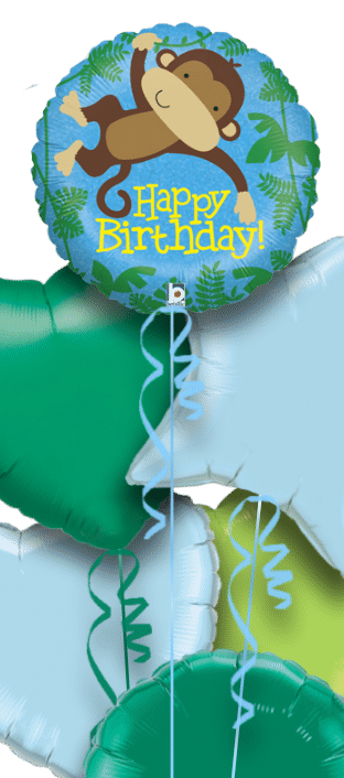 Birthday Monkey Balloon
