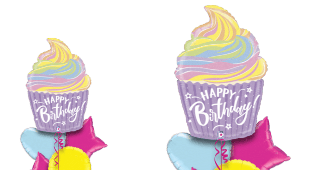 Birthday Giant Cup Cake Balloon