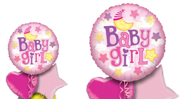 Jumbo Baby Girl Balloon