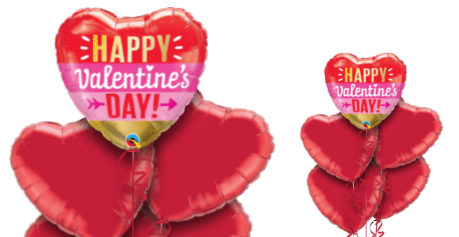 Valentines Heart and Arrow Balloon