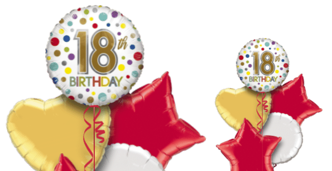 18th Birthday Spots Balloon