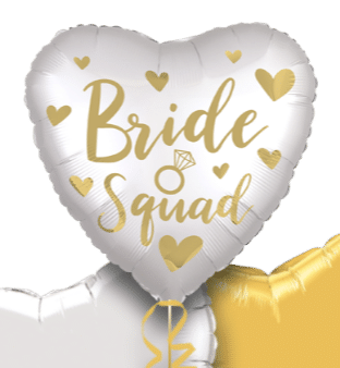 Bride Squad Heart Balloon