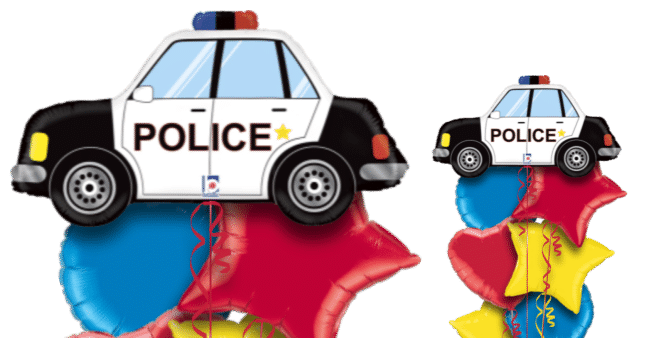 Police Car Balloon