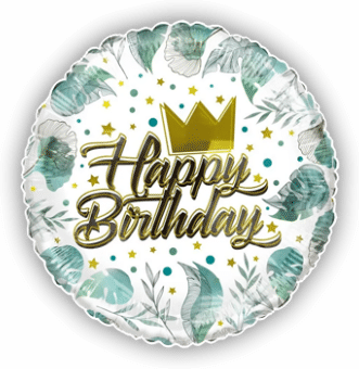 Birthday Gold Crown