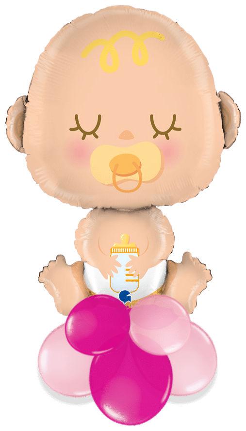 Cute Baby Girl Air Filled Display