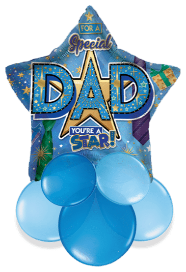 For a Special Dad Air Filled Display