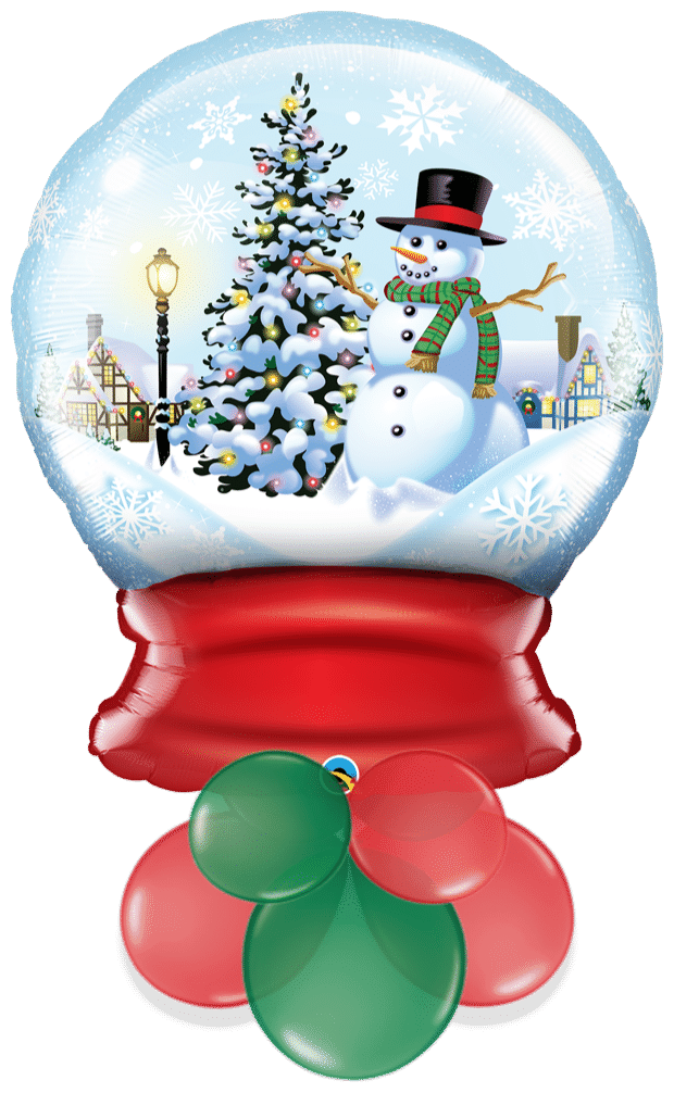Giant Christmas Snow Globe Air Filled Display