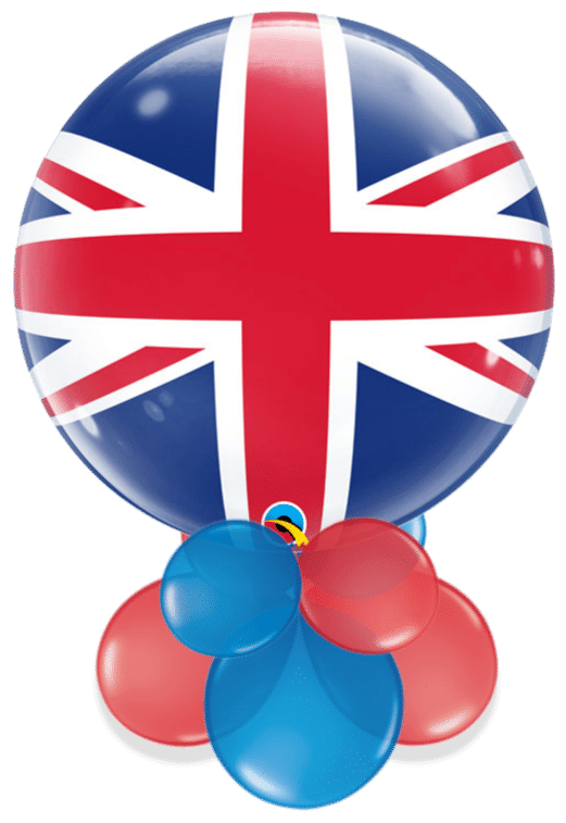 Union Flag Bubble Air Filled Display