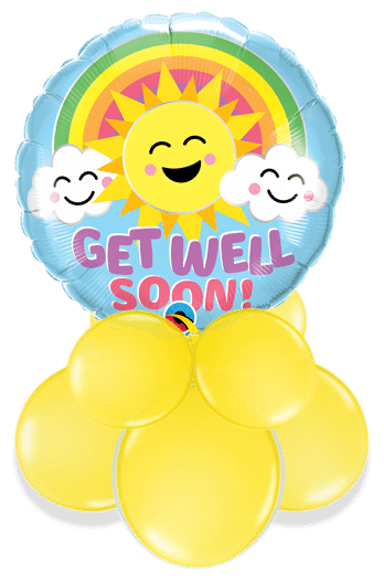 Get Well Sunshine Air Filled Display