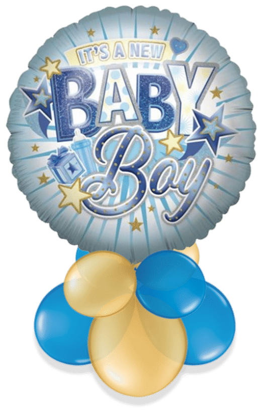 New Baby Boy Jumbo Air Filled Display
