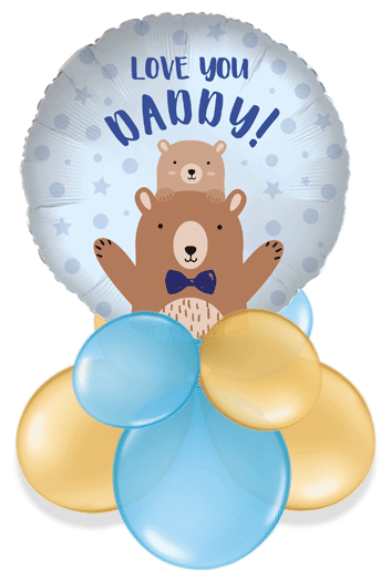 Love You Daddy Bear Air Filled Display