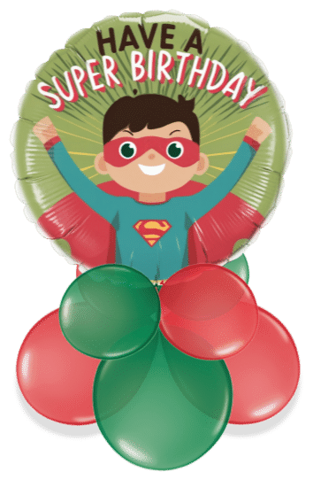 Super Hero Boy Air Filled Display