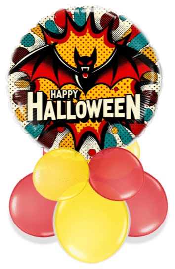 Retro Bat Halloween Air Filled Display