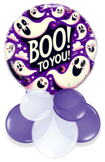 Retro Boo To You Air Filled Display