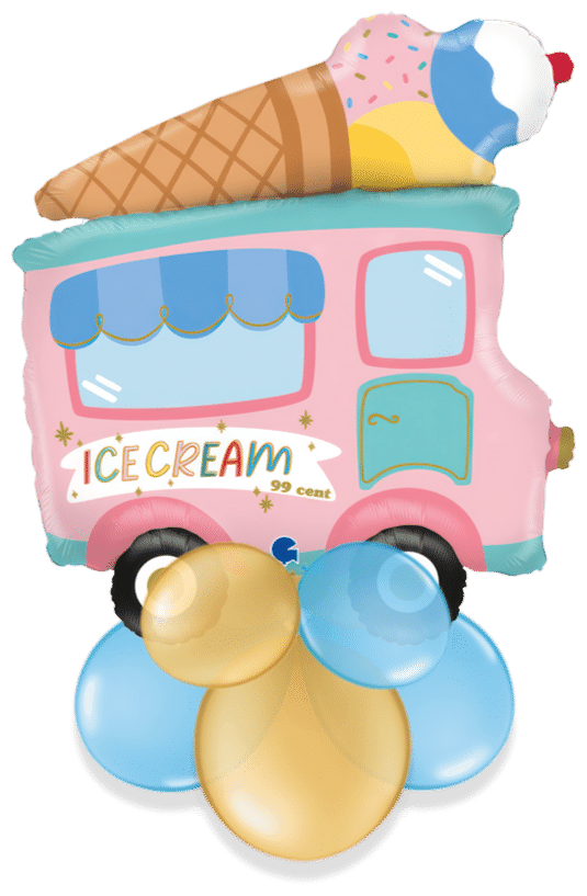 Ice Cream Van Air Filled Display