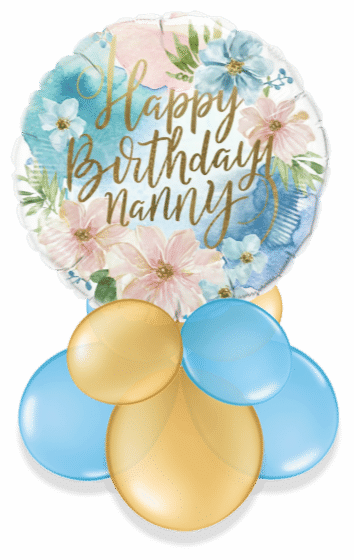 Happy Birthday Nanny Air Filled Display