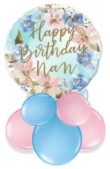 Happy Birthday Nan Air Filled Display