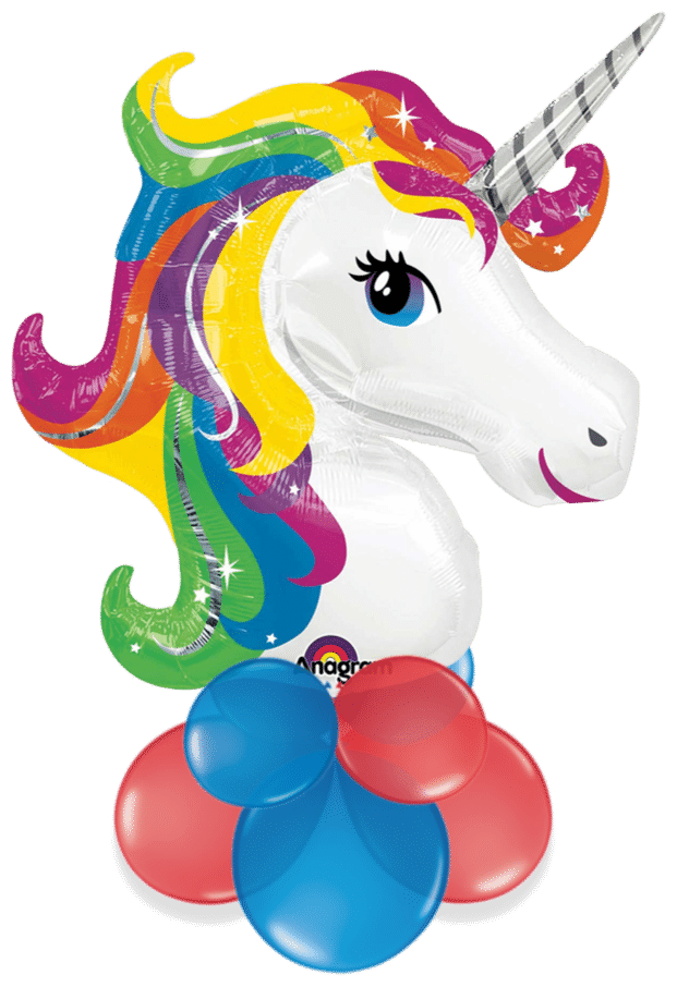 Rainbow Unicorn Air Filled Display